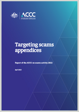 Targeting scams report - 2022 Appendices