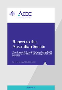 Private health insurance report 2018-19 cover