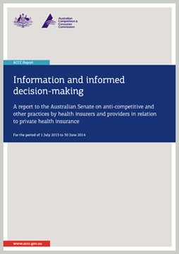 Private health insurance report 2013-14 cover
