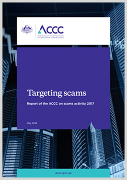 Targeting scam report cover