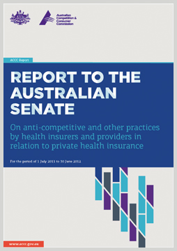 Private health insurance report 2011-12 cover