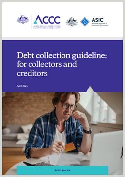 Debt collection guideline for collectors and creditors cover