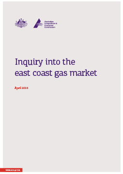 Inquiry into the east coast gas market