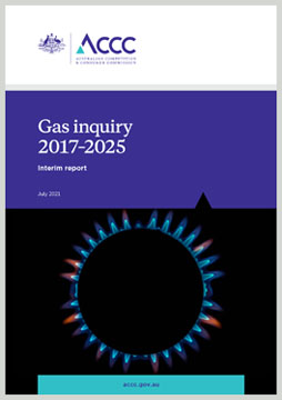 Gas inquiry July 2021 interim report cover
