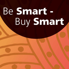Be smart buy smart logo
