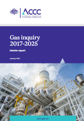 Gas inquiry January 2022 interim report cover