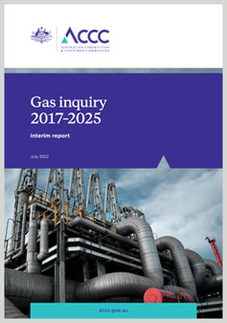 Gas inquiry July 2022 interim report cover