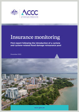 Insurance monitoring report