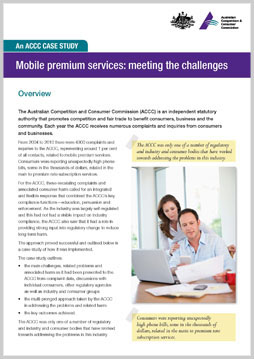 Mobile Premium Services - Case Study cover